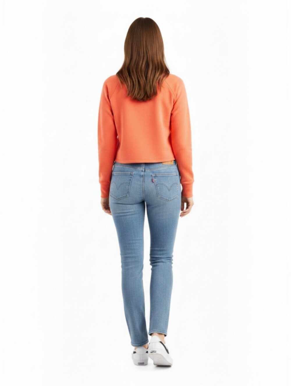LEVI'S Women's Size 16 Plus Rustic look Straight leg 505 denim Cotton Jeans - Picture 10 of 16